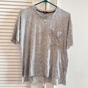 Rails light gray lightweight sweater top, fits loosely